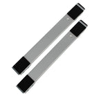 2pcs Silver