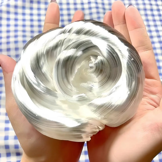 Liquid Glass Slime Non Newtonian Fluid Crystal Clear Transparent Stress Relief Toy ASMR Fidget Toy For Kids Children Party Toy