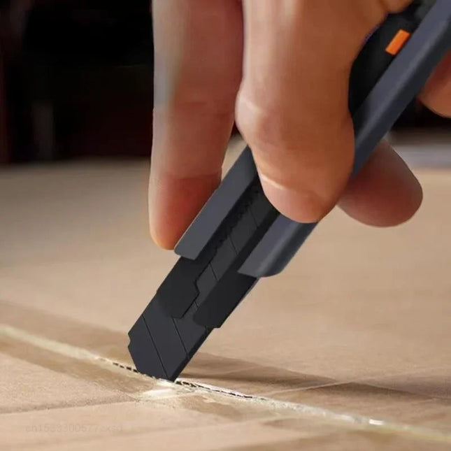 New Mini Jimihome 0.79inch Stretch Utility Knife Paper Cutters Carbon Steel Blades Pocket Knife with Safety Lock Pocket Tools