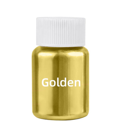 15g/Bottle Gold And Silver Dye Glitter Powder Mousse Cake Macaron Chocolate Confectionery Pastry Baking Cake Decoration