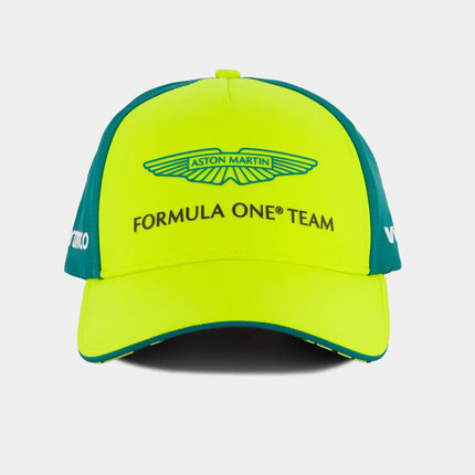 Aston Martin Motorsport Man Racing Hat Fernando Alonso Signature Print Baseball Cap Fashion Outdoor Sports Breathable Sun Hat
