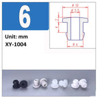 6mm / 2Pcs(Black)