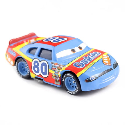 Disney Pixar Cars Metal Diecast Cars Model Lightning McQueen Alloy Car Number : 4.28.33.35.51.56.58. 63.79.80 Racing Series Toys