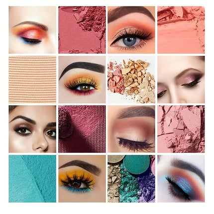 40 Colors Ultimate Eyeshadow Palette Matte & Shimmer Finishes Earth Tones Long-Lasting Smudge Proof Makeup Kit Korea Cosmetics