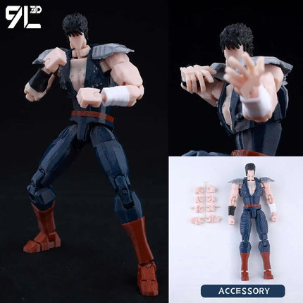 9L3D Printed Deadpool Wolverine Anime Characters Lucky Dummy 13 Action Figures Multi-Jointed Movable Shapeshift Mannequin Toys