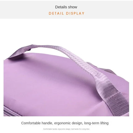 Women Large Travel Backpacks Waterproof Stylish Casual Daypack Bags with Luggage Strap Backpack Ladies Sports Yoga Luggage Bags