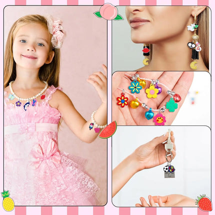 Loom Band Charms Silicone DIY / Charms Bracelet Silicone DIY