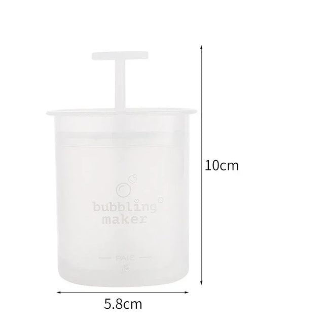 Portable Foaming Clean Tool Simple Face Cleanser Shower Bath Shampoo Foam Maker Bubble Foamer Device Cleansing Cream Reusable