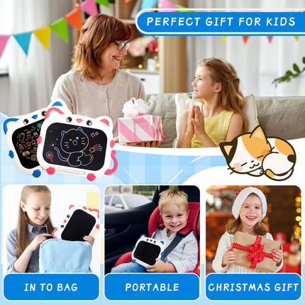 10Inch Cat LCD Drawing Board Writing Tablet Digit Magic Blackboard Art Painting Tool Kids Toys Brain Game Birthday Child's Gift
