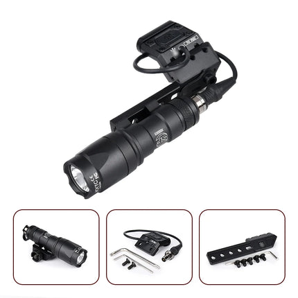 WADSN Airsoft Surefir M600C M600 M300 Tactical Scout Light AR15 Rifle Weapon Flashlight LED Hunting Spotlight SF M300A Gun lamp