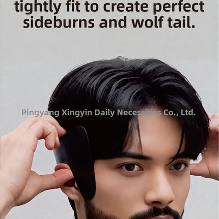 Men's Hair Styling Tool Korean Style Softening Curling Iron Sideburns Grooming Device Easy to Use Home Beauty Salon Grade