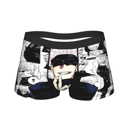 Humor Boxer Satoru Gojo Jujutsus Shorts Panties Briefs Men Underwear Kaisens Anime  Soft Underpants for Homme S-XXL