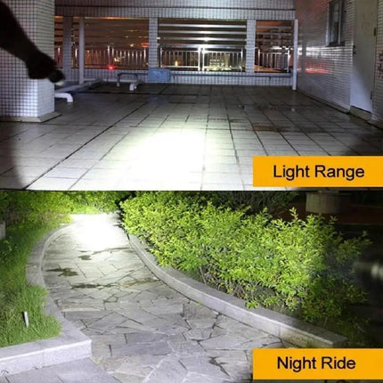 Mini LED Flashlight Portable USB Charging Handheld Emergency Spotlight Waterproof Zoomable Light Ultra Bright Camping Torch