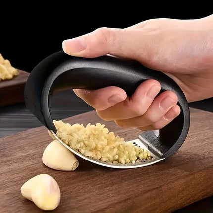 Stainless Steel Garlic Press Kitchen Rocker Metal Garlic Mincer Fruit Vegetable Tools Kitchen Accessories Gadget