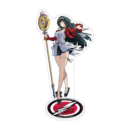 Game Zenless Zone Zero Sunna Cissia Promeia Hoshimi Miyabi Anime Acrylic Stand Model Plate Keychain Desk Decor Collection gift