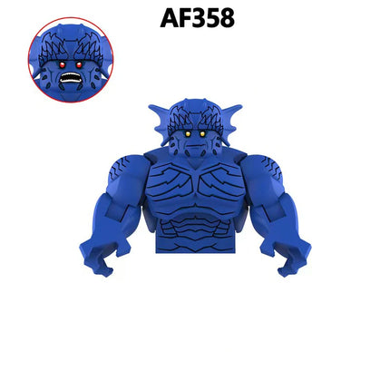 Movable Model Bricks Beast Lizard Rhino Assemble Colossus Assembly Action Figures Puzzle Toy Building Blocks Ornament Model Doll