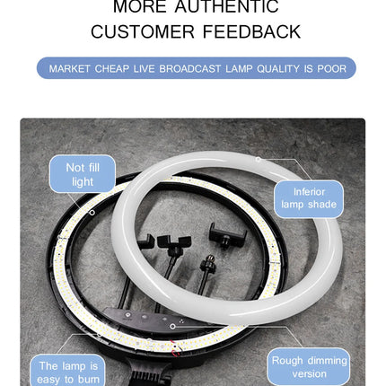 26cm Photo Ringlight Led Selfie Ring Light Phone Remote Control Lamp Photography Lighting With Tripod Stand Holder Youtube Video