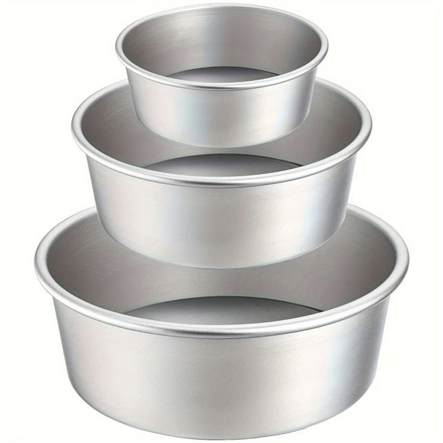 4-8 inch Aluminum Round Cake Bakeware solid bottom Chiffon  die for aluminum alloy Home baking cake mold pan cake tin