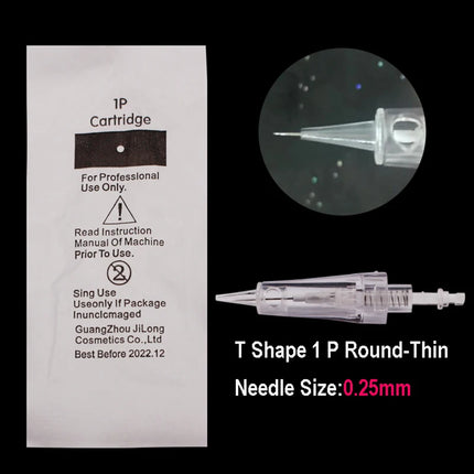 10pcs Tattoo Needle Permanent Makeup Machine Universal Needles Microblading Cartridge Needle For Eyebrow Eyeliner Lip Tattoo pen