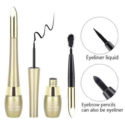 1PC Matte Waterproof Long Lasting Liquid Eyeliner Pencil Sweatproof Quick Dry Easy To Wear High Pigment Eye Liner Pen Eye Makeup