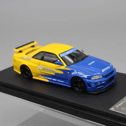 Fast Speed 1:64 Skyline Z-tune R34 Alloy Car Model
