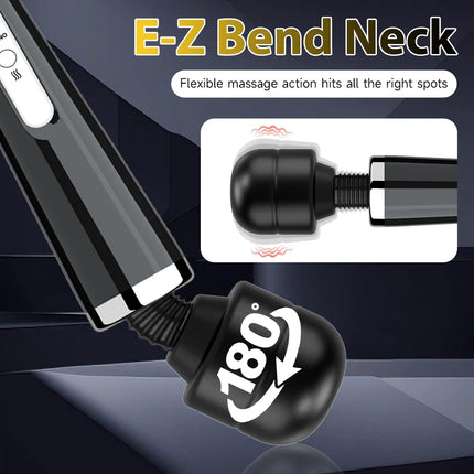 Powerful Magic Wand Vibrator Big AV Body Massager 10 Frequency Vibrator for Female G spot Clitoral Stimulator Adult Sex Toy