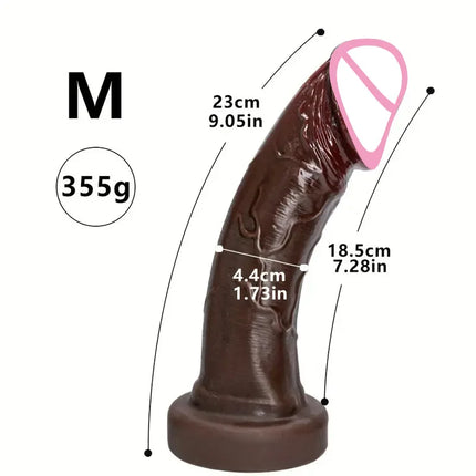 Soft Huge Glans Dildo Realistic Penis Anal Silicone Dildos With Suction Cup Big Dick G-Spot Vagina Stimulator Sex Toys for Women