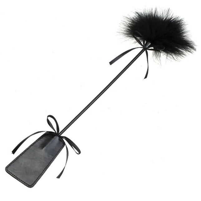 Sex Toys Flirting Feather Tickled Whip Spank Flogger Clit Tickler BDSM Bondage Slave Erotic Adult Toys