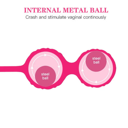 Sexuale Female Chinese Vaginal Balls to Exercise Pelvic Floor Kegel Trainer for Women Steel Sex Ball Vaginal Tightening Products