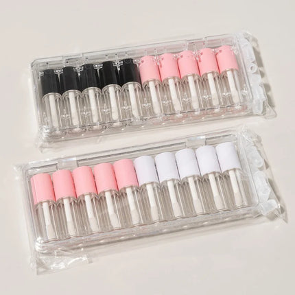 Wholesale 100pcs Empty 1.2ml Mini Clear Lip Gloss Tube Liquid Blush/Lipstick Tube DIY Tube Lip Oil Sample Cosmetic Container
