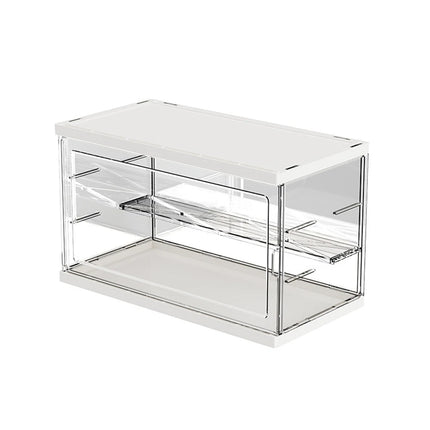 Transparent Acrylic PP Plastic Blind Box Storage Display Rack for Handmade Dolls Bubble Mart Doll Display Box Organize storage