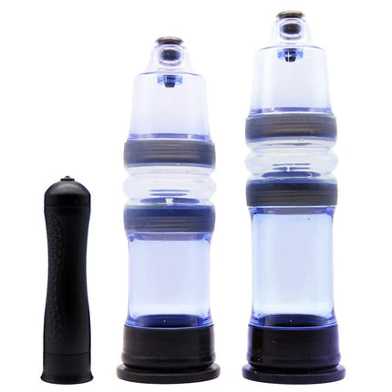 Male Penis Pump Waterproof Masturbator Penis Enlarger S/M Sizes Available Penis Exercise Vacuum Hydrotherapy Cup Adult Sex Toys