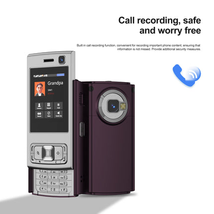 SERVO N95 PRO Slide Screen Mini Mobile Phone Speed Dial Call Recording Magic Voice Blacklist 2G Push Screen Torch Cellphone MP4