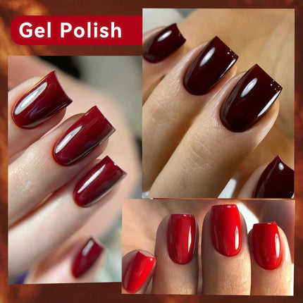 UR SUGAR 7ML Autumn Nail Gel Brown Series All For Manicure Gel Nail Polish Semi Permanent Soak Off LED UV Nail Art Varnishes