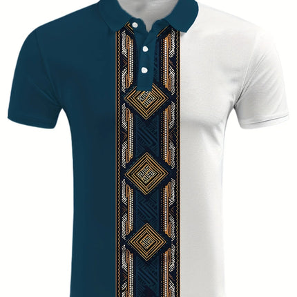 Polo Polo Shirt Men's Trendy Short Sleeved T-shirt Summer New Versatile Short Sleeved Polo Top Short Sleeved Shirt