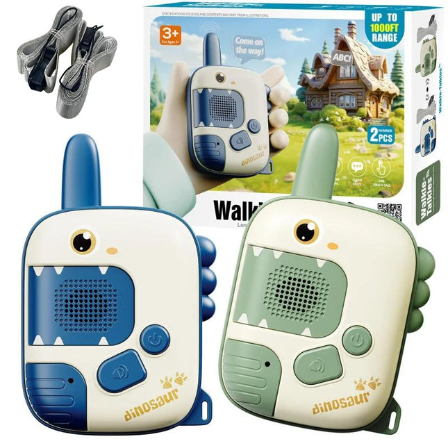 Kids Cartoon Walkie Talkie Handheld Interactive Parent-Child Wireless Outdoor Remote Intelligent Communication Puzzle Christmas