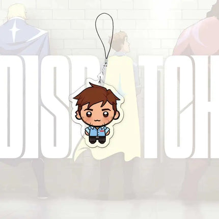 DISPATCH Z-Team Mobile Phone Charms Acrylic Small Pendant Blazer Robert Robertson Invisigal  Phone Chain Ring Fans Friends Gift