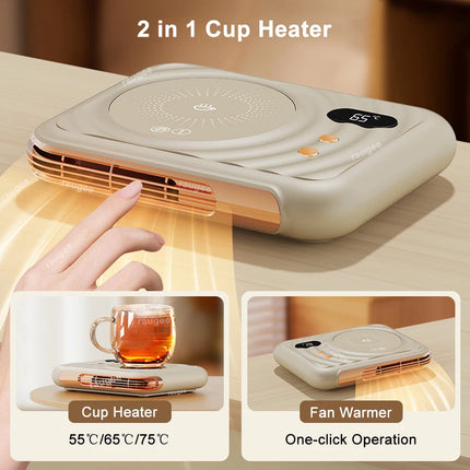 Mug Warmer Cup Heater Coffee Warmer Mini Electric Beverage Heater 3 Gears Constant Temperature Water Milk Tea Heating Pad