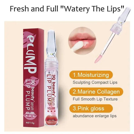 Lip Plump Serum Increase Elasticity Instant Volumising Essential Oil  Moisturize Nourish Reduce Fine Lines Care Cosmetic