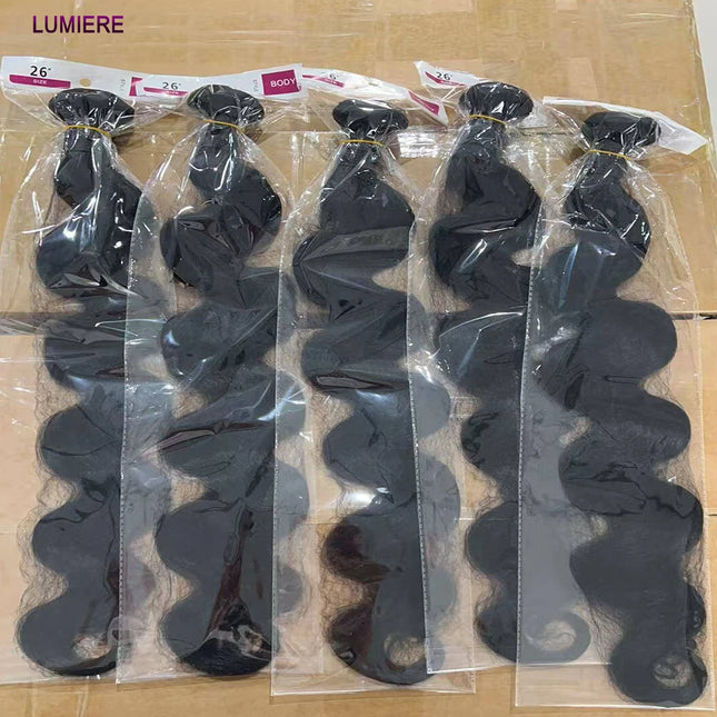 8-40Inch Loose Body Wave Bundles Brazilian Human Hair Weave Bundles 3/4 Bundles Deal Top Quality Human Hair Extensions Wholeasle