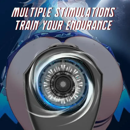 Men Masturebstor Machine Automatic 10 Thrusting 10 Vibration Visual Male Masterburtor Pocket Machine Devices Adult Toy
