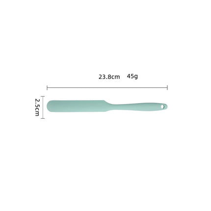Food Grade Silicone Cream Scraper Household all-in-one Long Cake Spatula Heat-resistant Kitchen Baking Tool