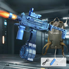 Blue with Backpack