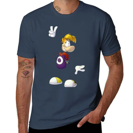 Rayman T-Shirt funny t shirts cotton t shirts for man graphic funny T-Shirt