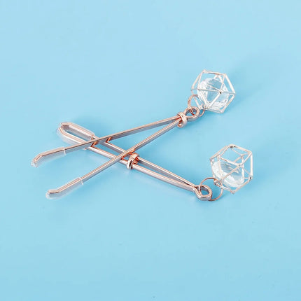 Sexy flirt Nipple Clamps Labia Breast Nipple Clamps With Chain Clips Slave Bdsm Fetish Erotic Toys Sex Tool For women Adult Game