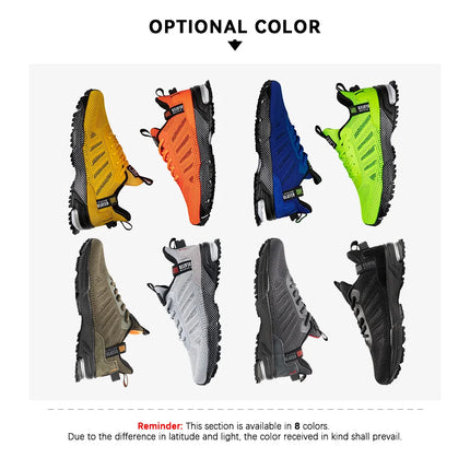 Baasploa Men Running Shoes Lightweight Breathable Jogging Sport Shoes Male Lace-up Fashion Comfort Casual Sneakers Non-slip