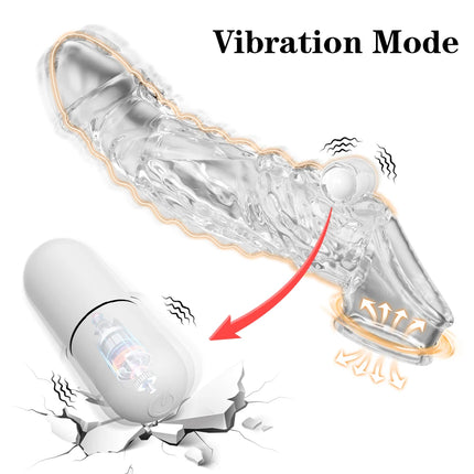 APP Controlled Double Penetration Vibrator Sex Toys for Couple Thrusting Anal Plug Vibrator with Penis Cock Ring Adult Products