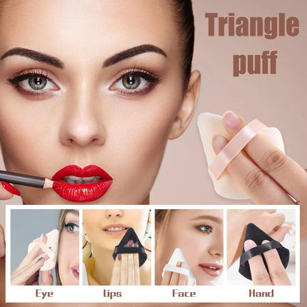 Powder Puff Face Makeup Sponge Cosmetics Soft Cotton Face Powder Puff  Washable Velvet Makeup Puff Tools