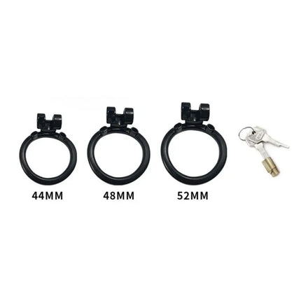 New Clear Spade-Q Chastity Cage Flat CB Penis Lock SM To Prevent Escape Devices Abstinence Cock Ring Sex Toys for Man Gays18+