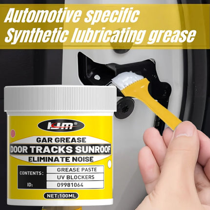 LJM 100G Car Noise Reduction Lubricant, Multipurpose Synthetic Grease For Door Hinges, Sunroof, Bicycle Chains, Locks